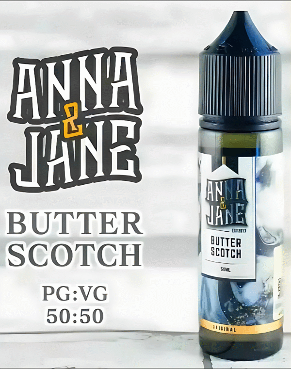 Anna&Jane 安娜與簡大煙煙油 ButterScotch 焦糖奶油咖啡50ml大煙油推薦